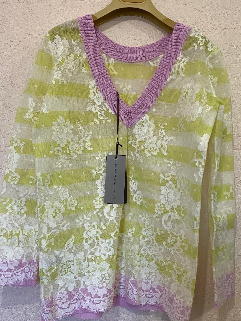 Новая блузка Ermanno Scervino 38 р.