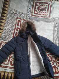 Підліткова зимова куртка для хлопчика 146,розмір 40