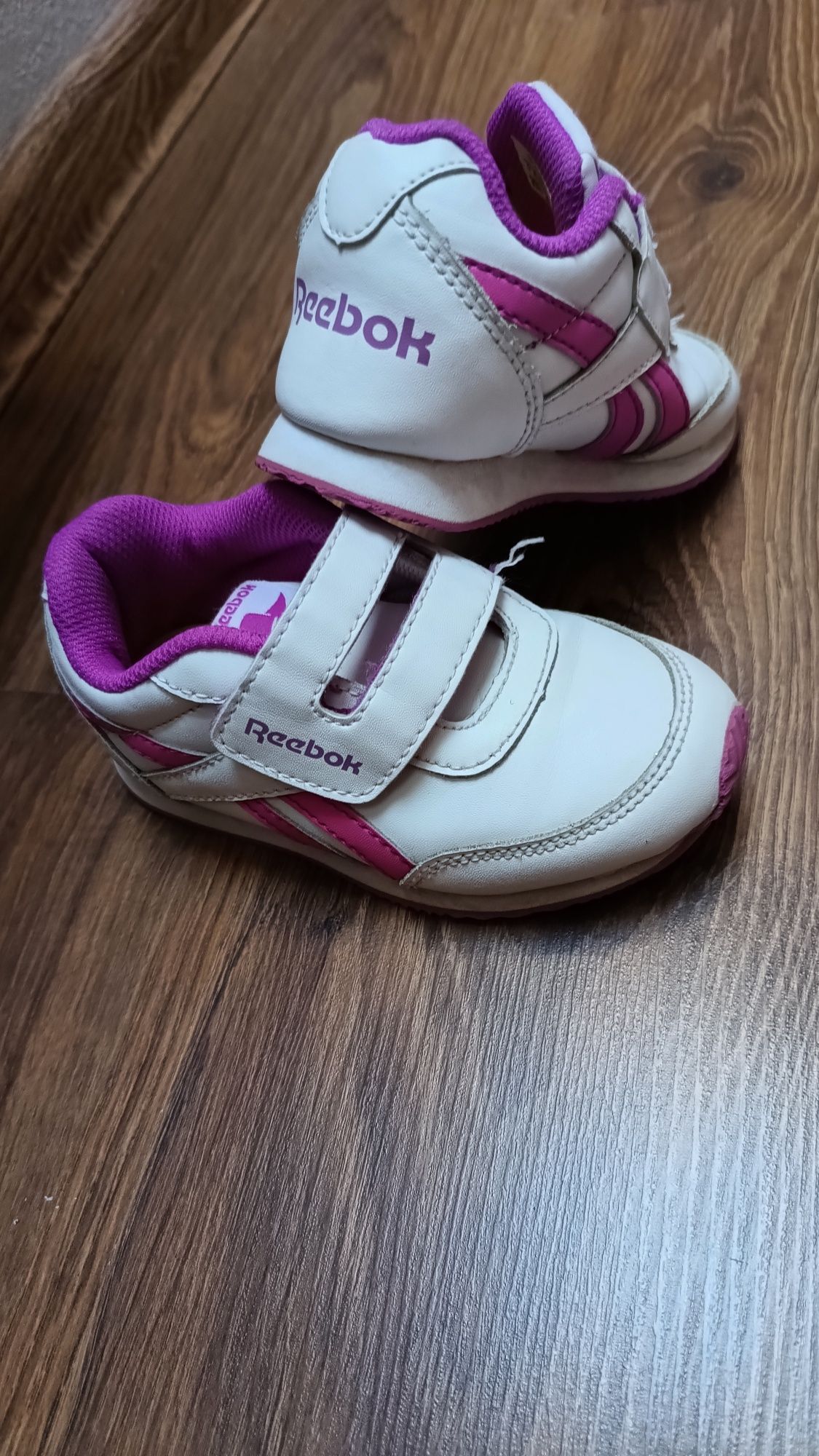 Adidasy Reebok Peek N'Fit białe, rozmiar 25.5 (wkładka 15 cm)