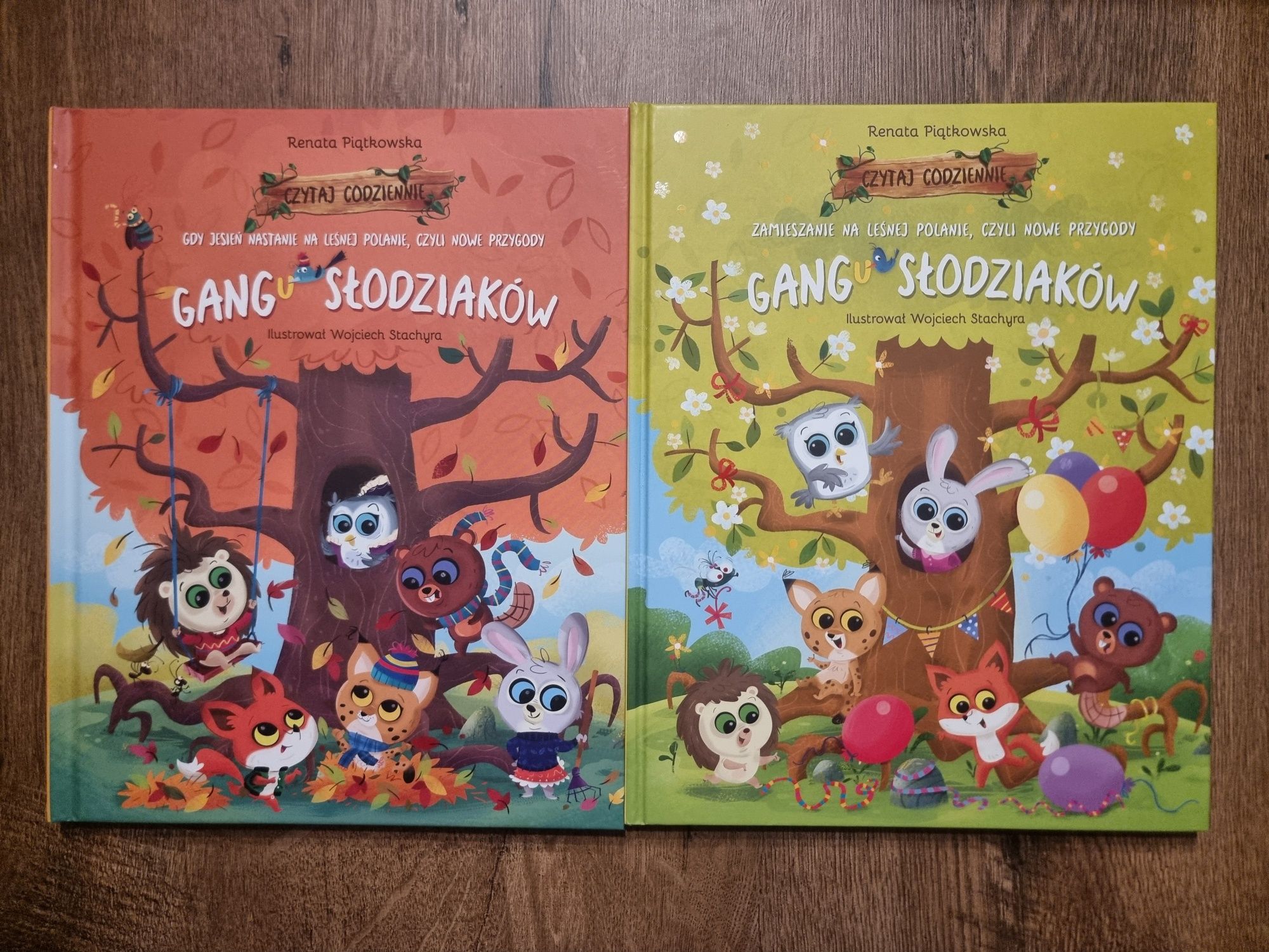 2 książki gang słodziaków