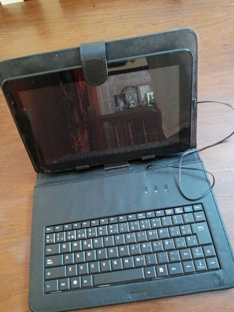 3 tablets + 3 capas com teclado