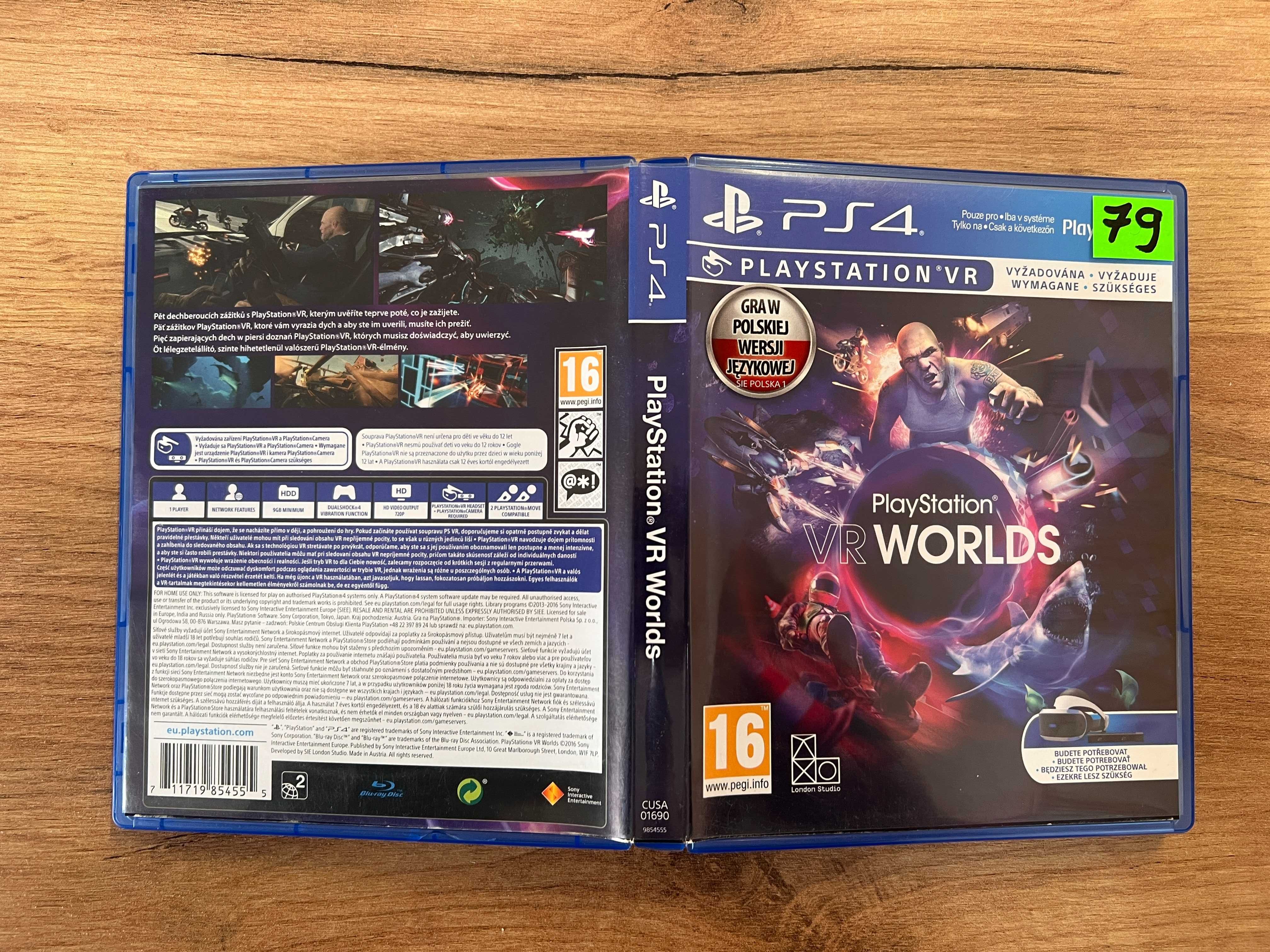 PlayStation VR Worlds PS4 | Sprzedaż | Skup | Wymiana |