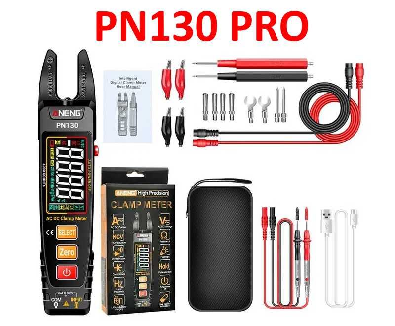 ANENG PN130 і ANENG PN130 PRO Струмовимірювальні кліщі Гарантія