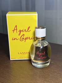 A girl in Capri Lanvin 50ml