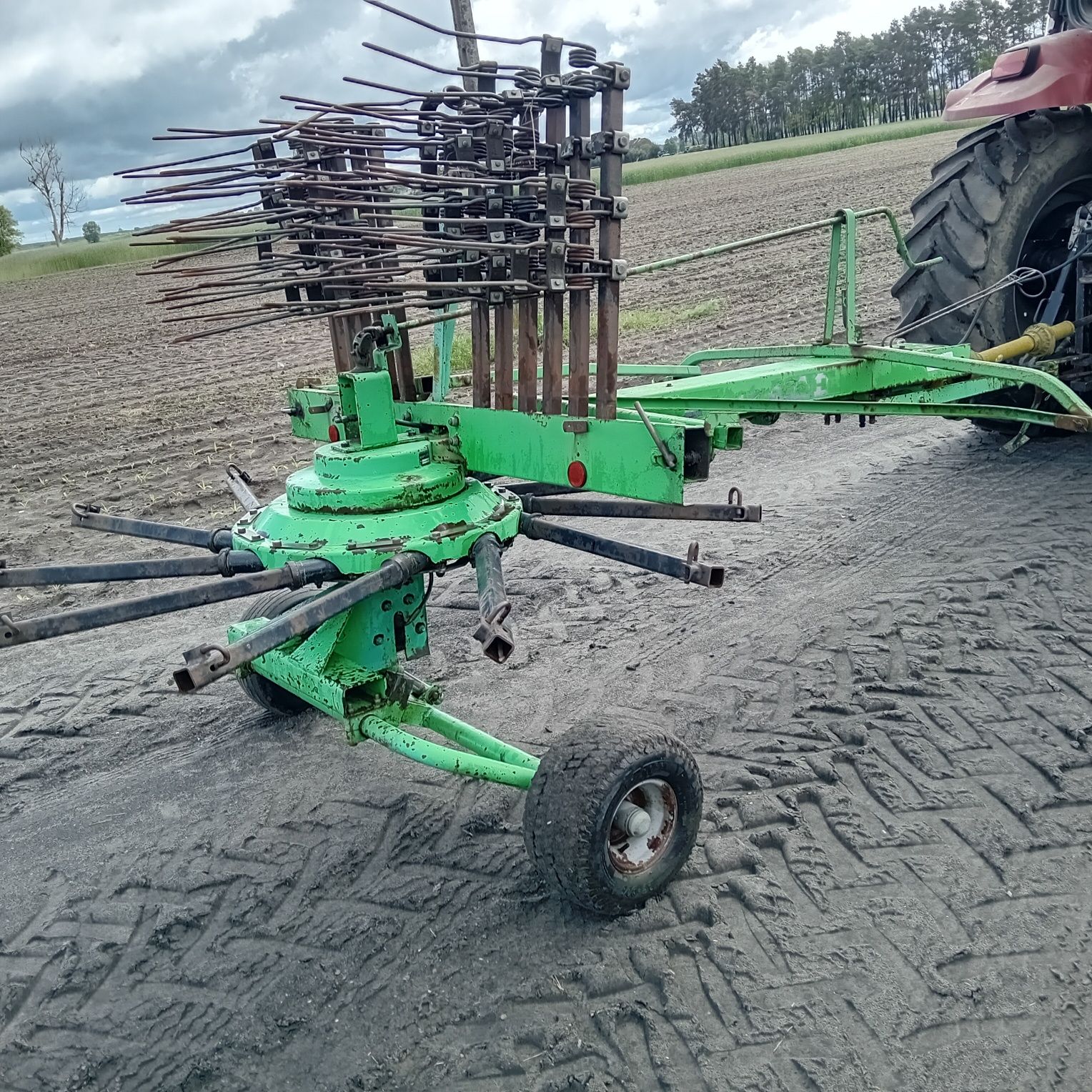 Zgrabiarka deutz fahr 4.20szr zamiana