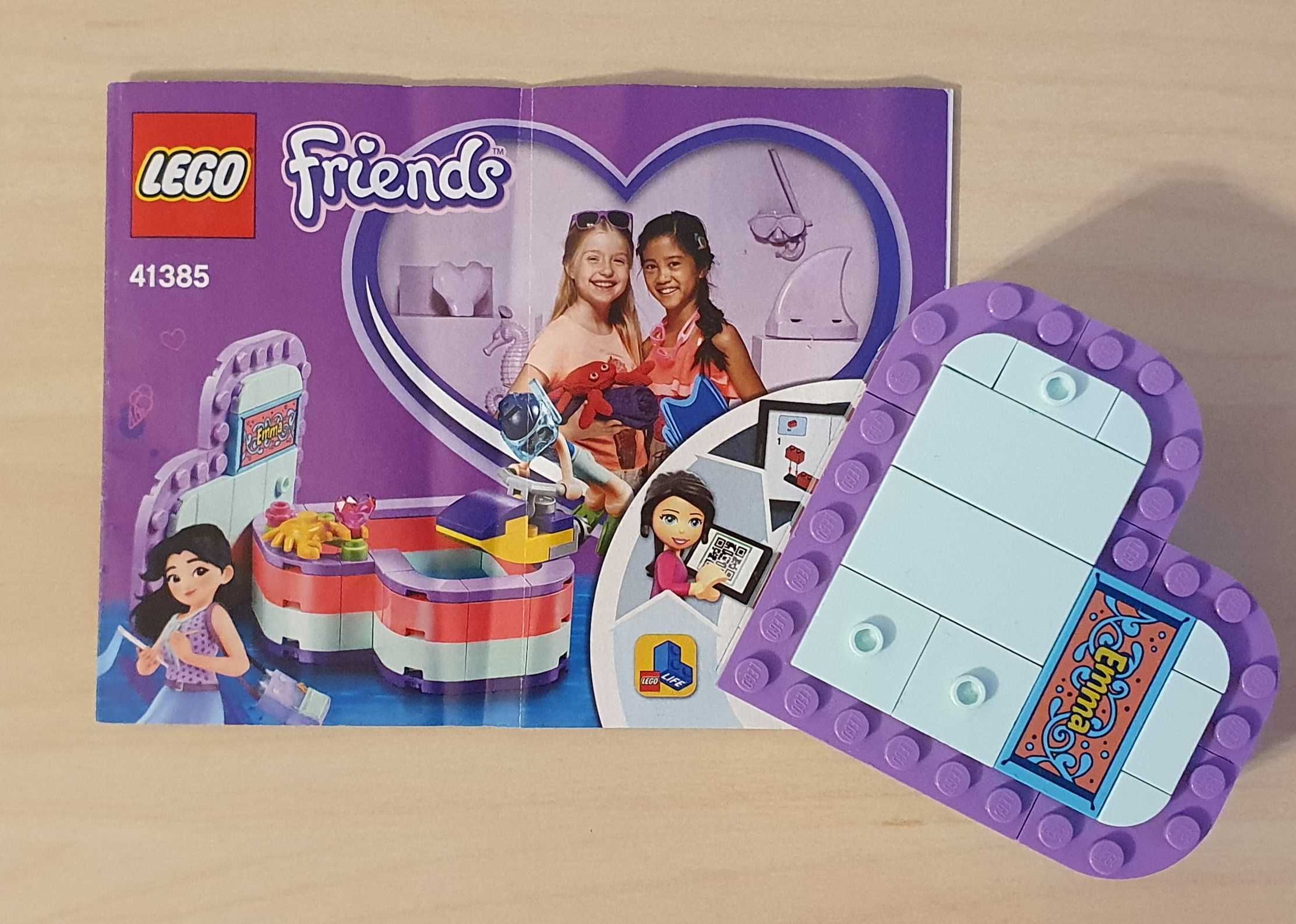 LEGO Friends 41385 Pudełko serduszko Emmy
