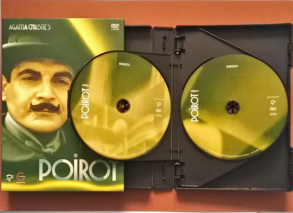 SÉRIE DVD Agatha Christie Hercule Poirot DIVERSOS