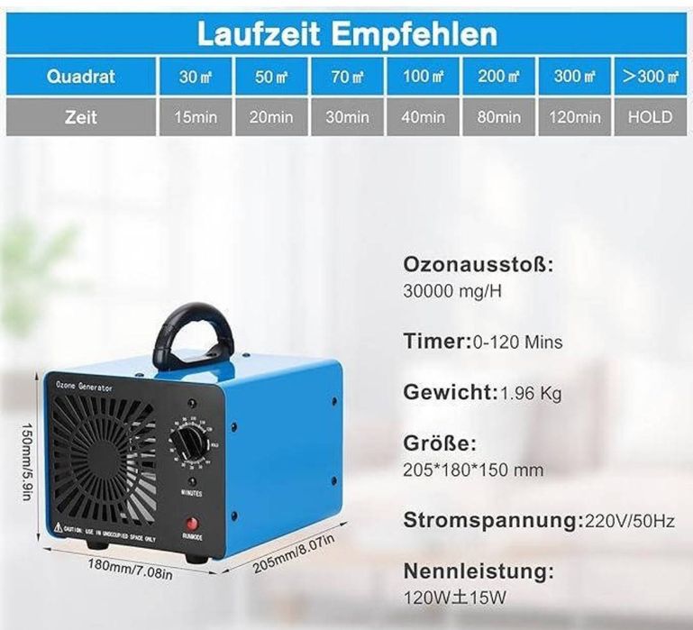 Озонатор GMGXX OG-3