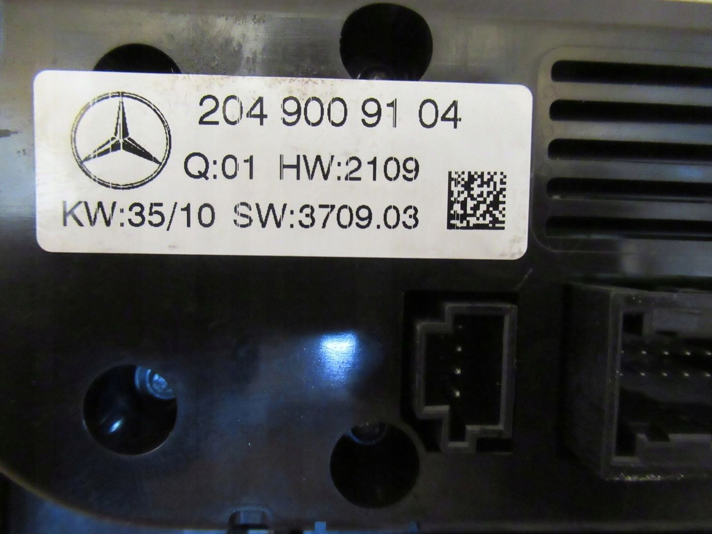 Panel Klimatyzacji Mercedes W204 07/11