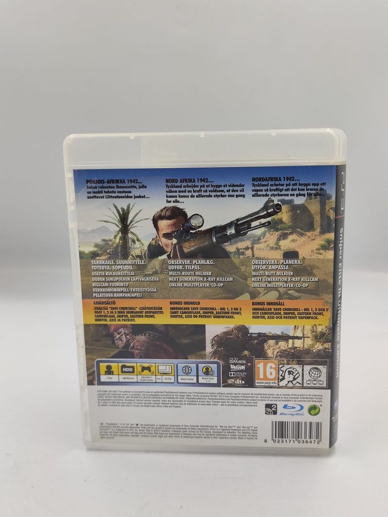 Sniper Elite III Ultimate Edition Ps3 nr 9724