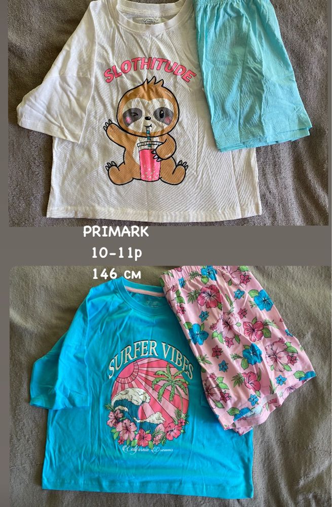 Primark піжами/костюми