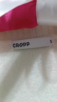 Biały Sweter Oversize cropp