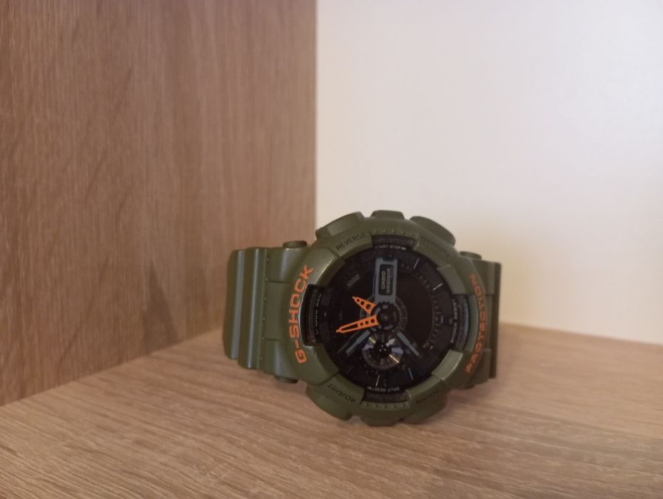 Zegarek Sportowy Analogowo-Cyfrowy G-Shock GA110LN