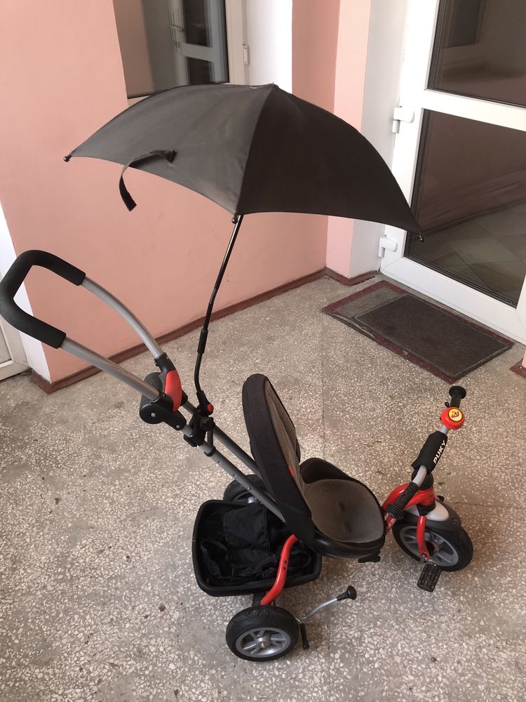 Велосипед с ручкой Puky с зонтиком, ABS, AC и гидроусилителем руля