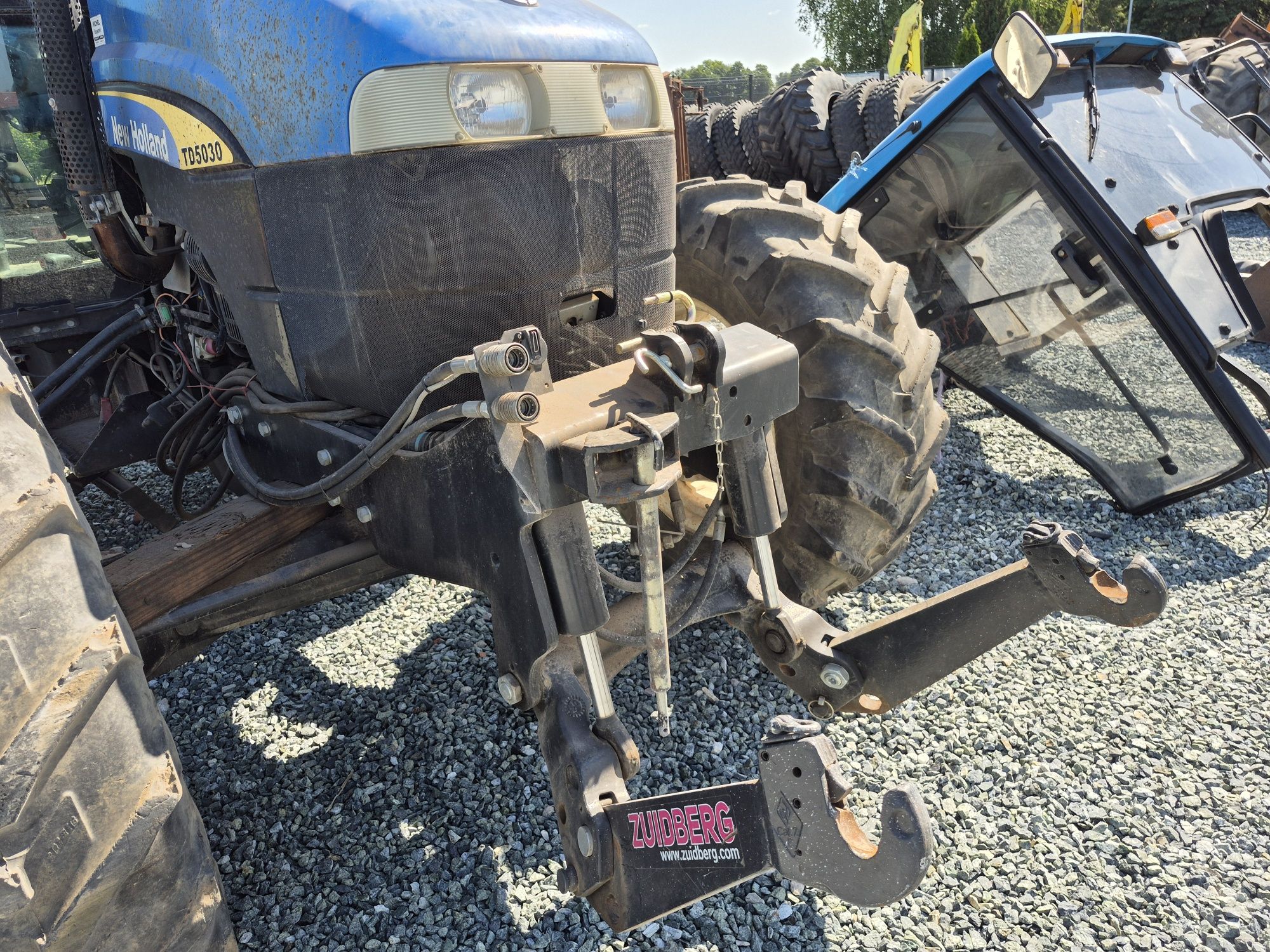 Tuz przedni do traktora New Holland case renault Oryginał  obciazniki