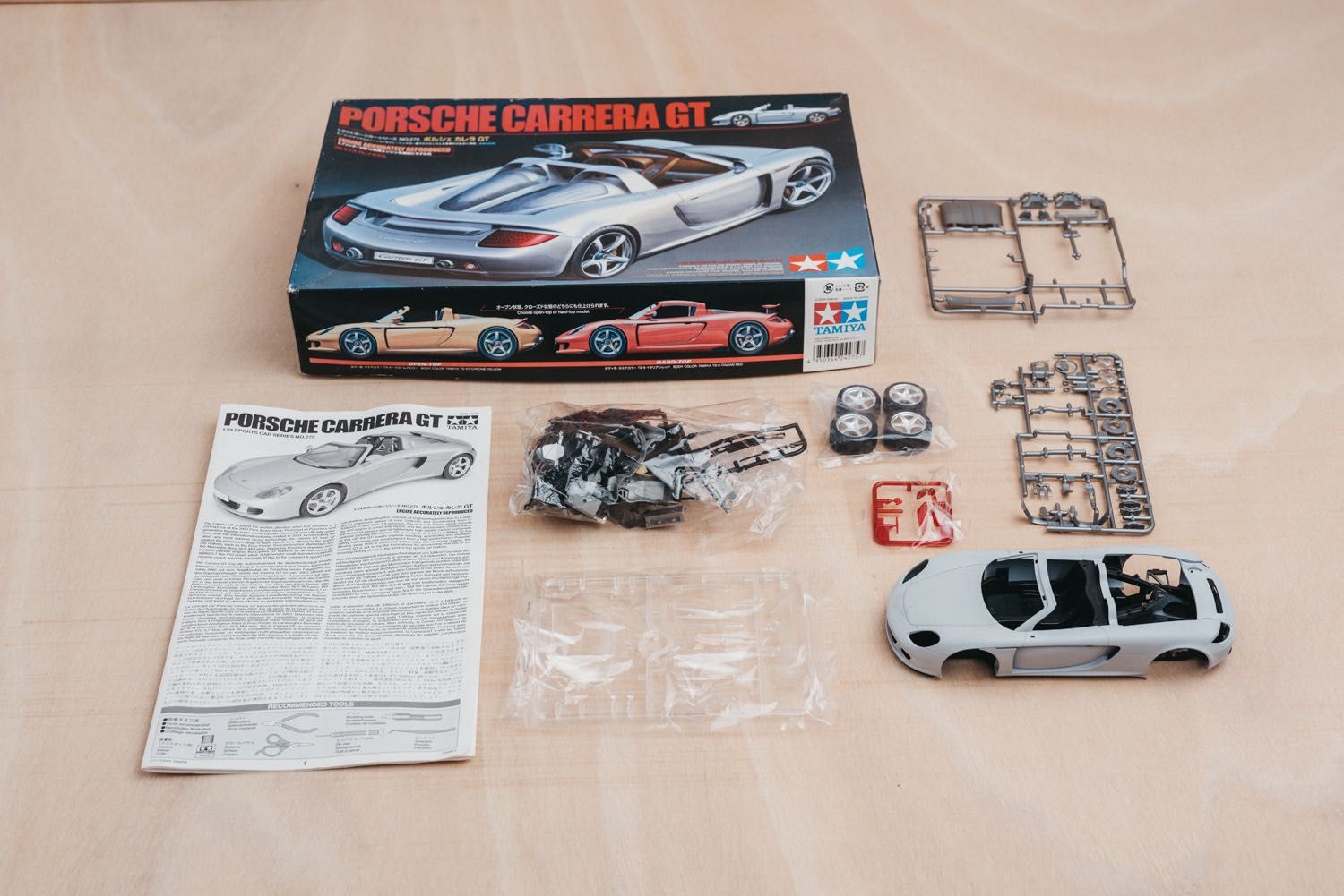 Modelismo Tamiya Mclaren SLR e Porsche Carrera GT