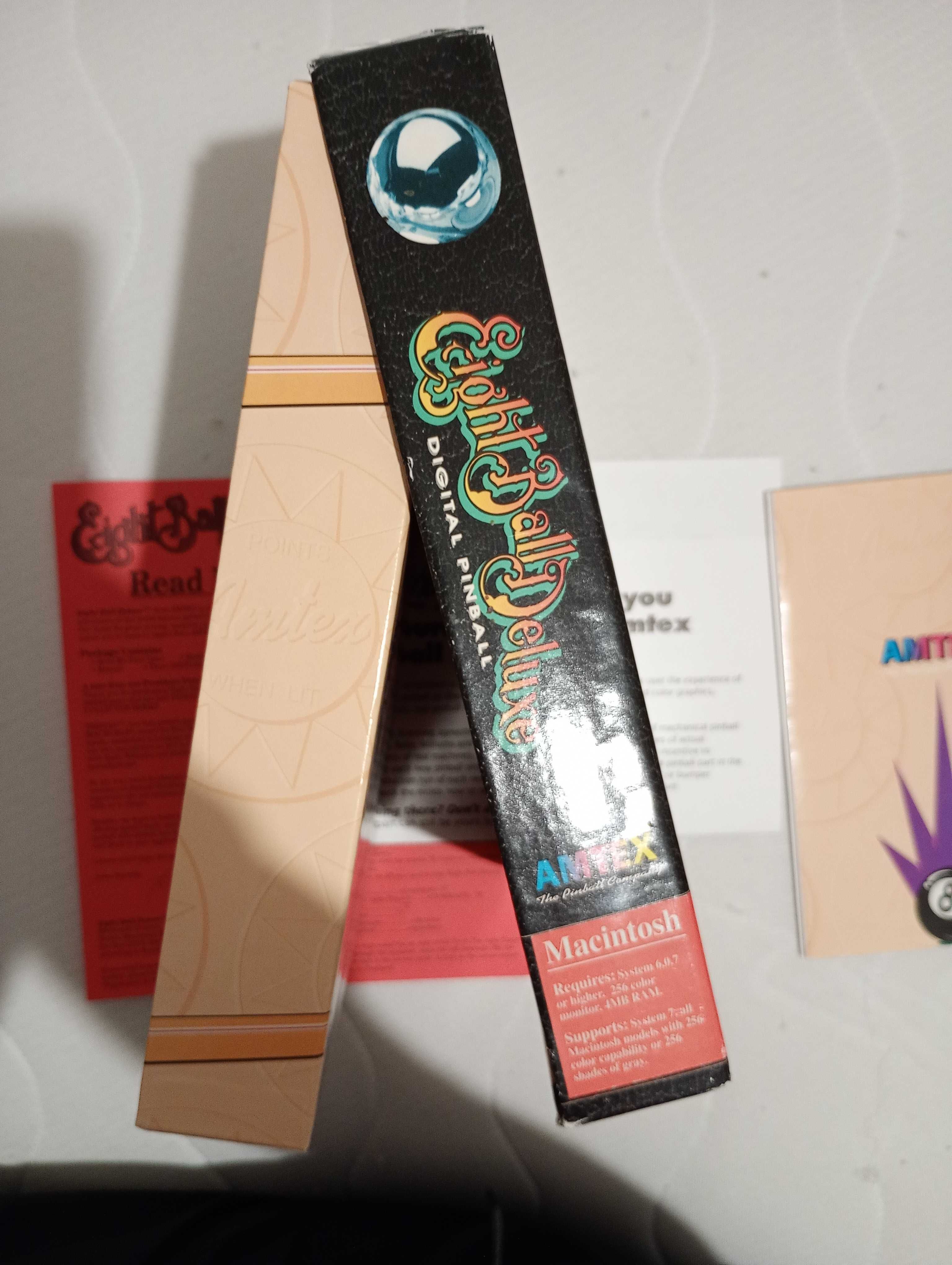 Eight Ball Deluxe Pinball Mac Big Box Eng