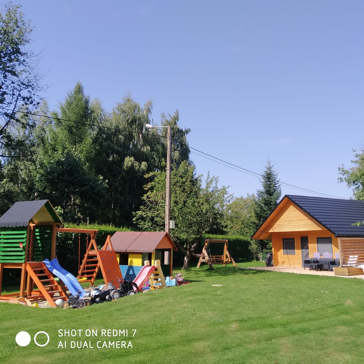 Domki na lipowej Beskid Niski, sauna,basen, duży ogród, plac zabaw