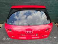 Klapa Pokrywa Bagażnika Lotka S-Line Szyba Przyciemniona Czerwona Audi A4 B7 Kombi Avant