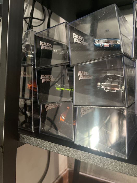 Carros da coleção velocidade furiosa