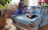 Lalka mattel harry potter auto figurka ford Anglia pojazd barbie