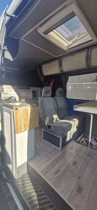 Mercedes w 906 2.2 cdi 160 Kamper Camper na motocykle qłada duży garaż