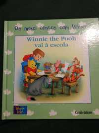 Livro "Winnie the Pooh vai à escola"