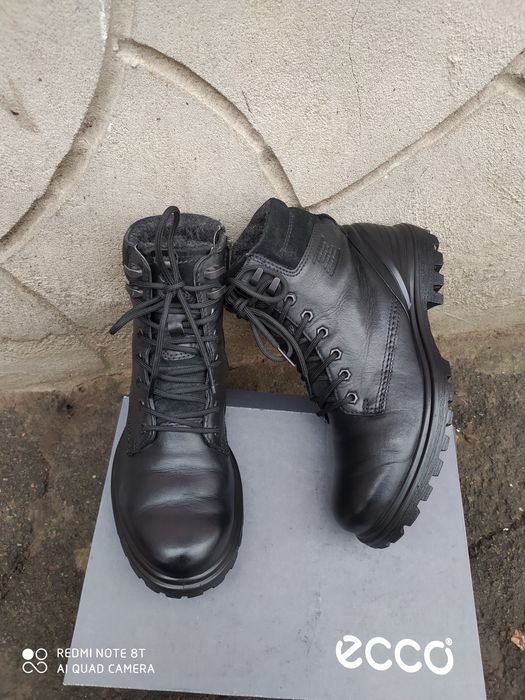 Ecco 40 ботинки жіночі зимові чоботи черевики сапоги взуття ессо