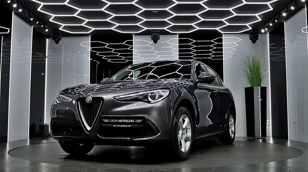 Alfa Romeo Stelvio SALON POLSKA / FV23%/ Gwarancja Serwisowa/ Q4/ 86 097 NETTO