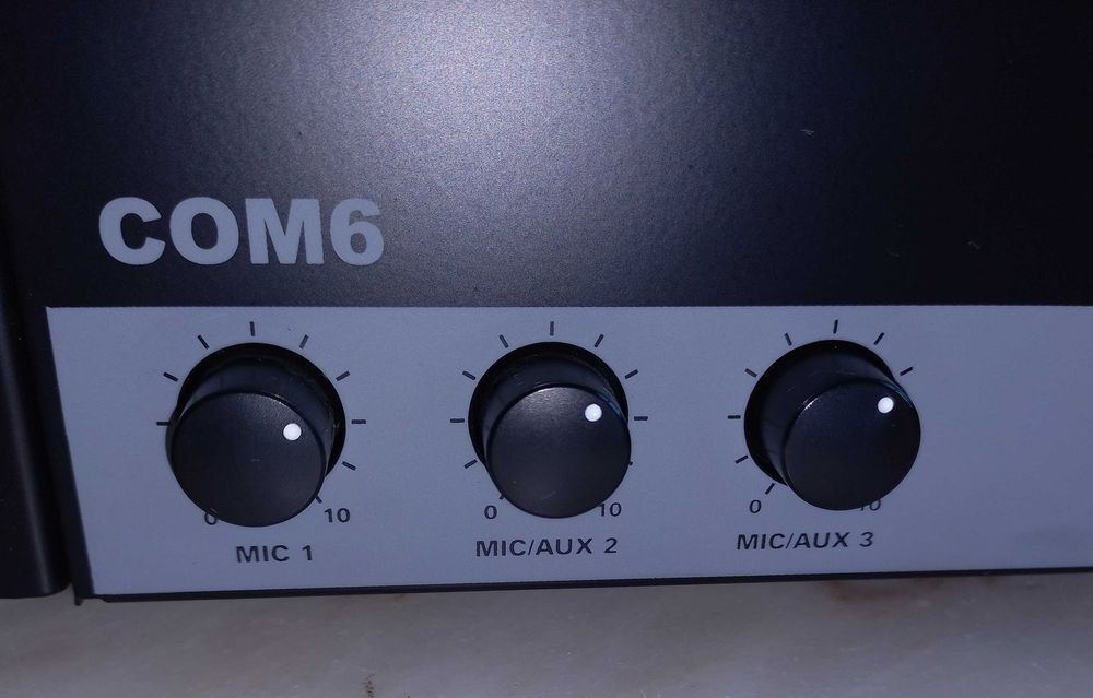 Amplificadores sonorização 120w e 60w