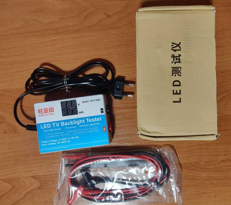 Тестер LED світлодіодів, стабілітронів з автоматичним вибором напруги