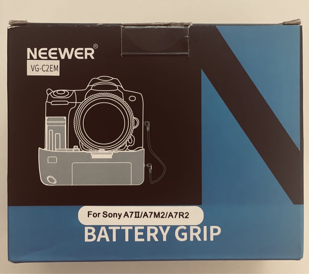 Заміна вертикальної батарейки Neewer, сумісна з Sony A7II/A7M2/A7R2