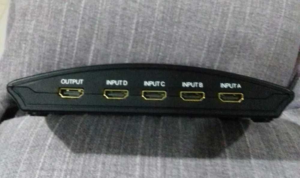 Selector hdmi Vivanco 4 entradas 1 saida