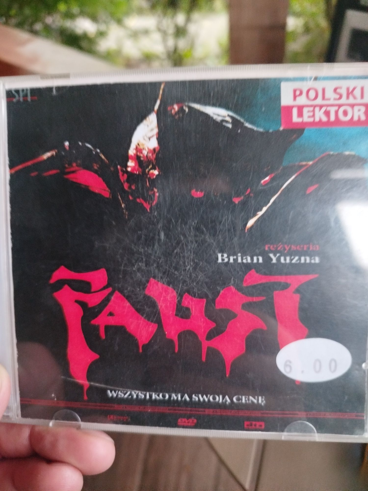 Zestaw płyt dvd horrory 6 sztuk