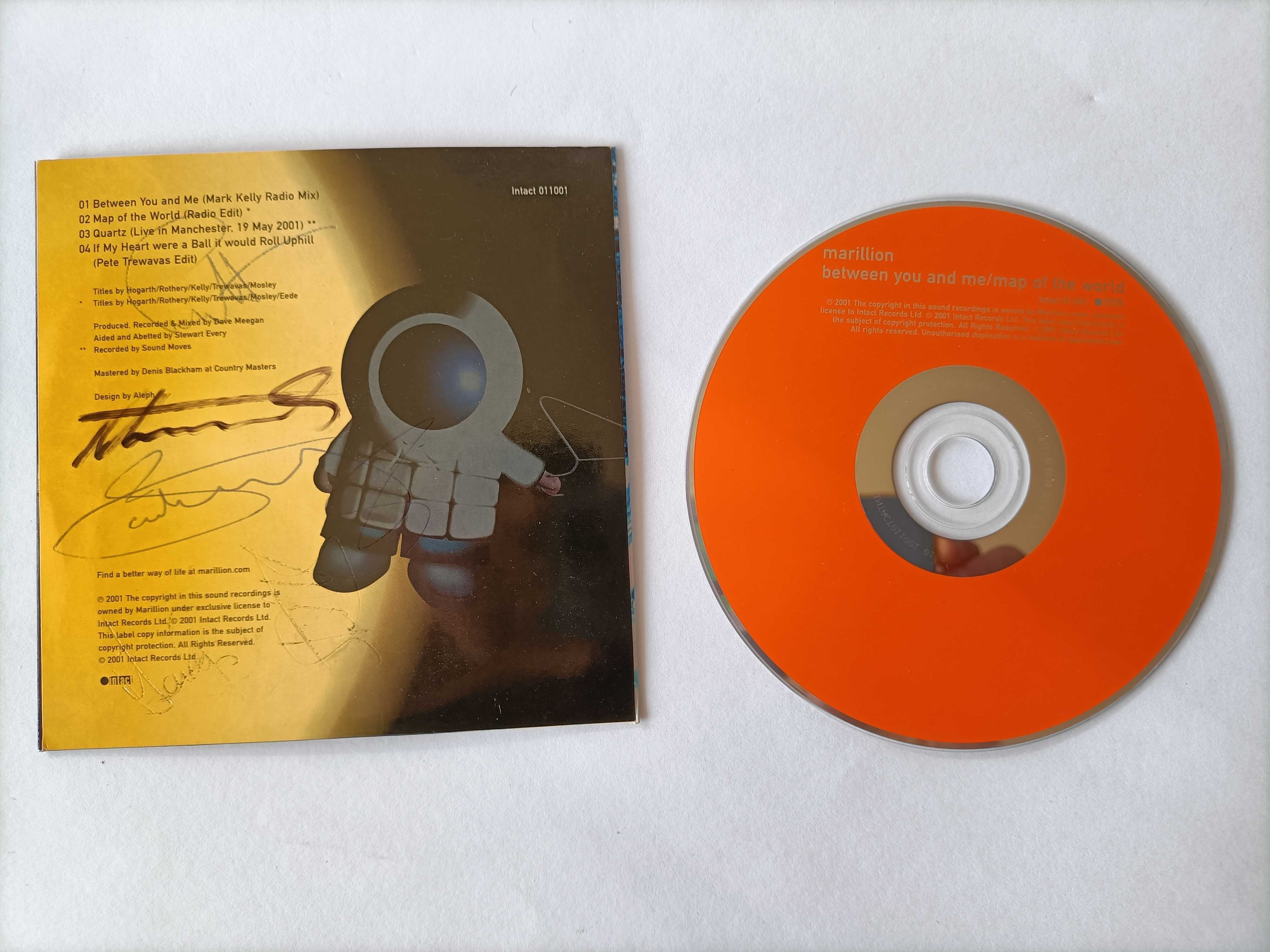 Rarytas dla kolekcjonerów: 2xCD Marillion, jedna z AUTOGRAFAMI Muzyków