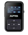 Odtwarzacz MP3 Bluetooth AGPTEK A12 8GB z klipsem i etui + słuchawki