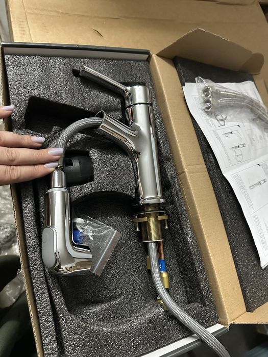 ONECE Torneira de cozinha ou casa de banho expansiva com 2 modos