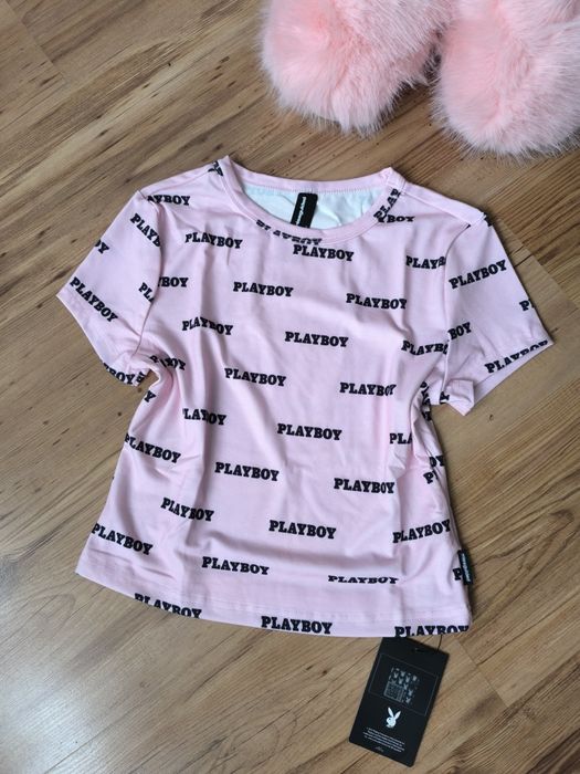 Koszulka top Playboy Missguided 36/38 nowa