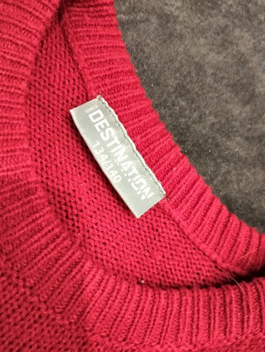 Sweterek świąteczny 134 Boże Narodzenie