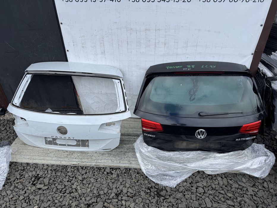 Кришка багажники , ляда Passat B8 Пасат Б8 двері LC9X