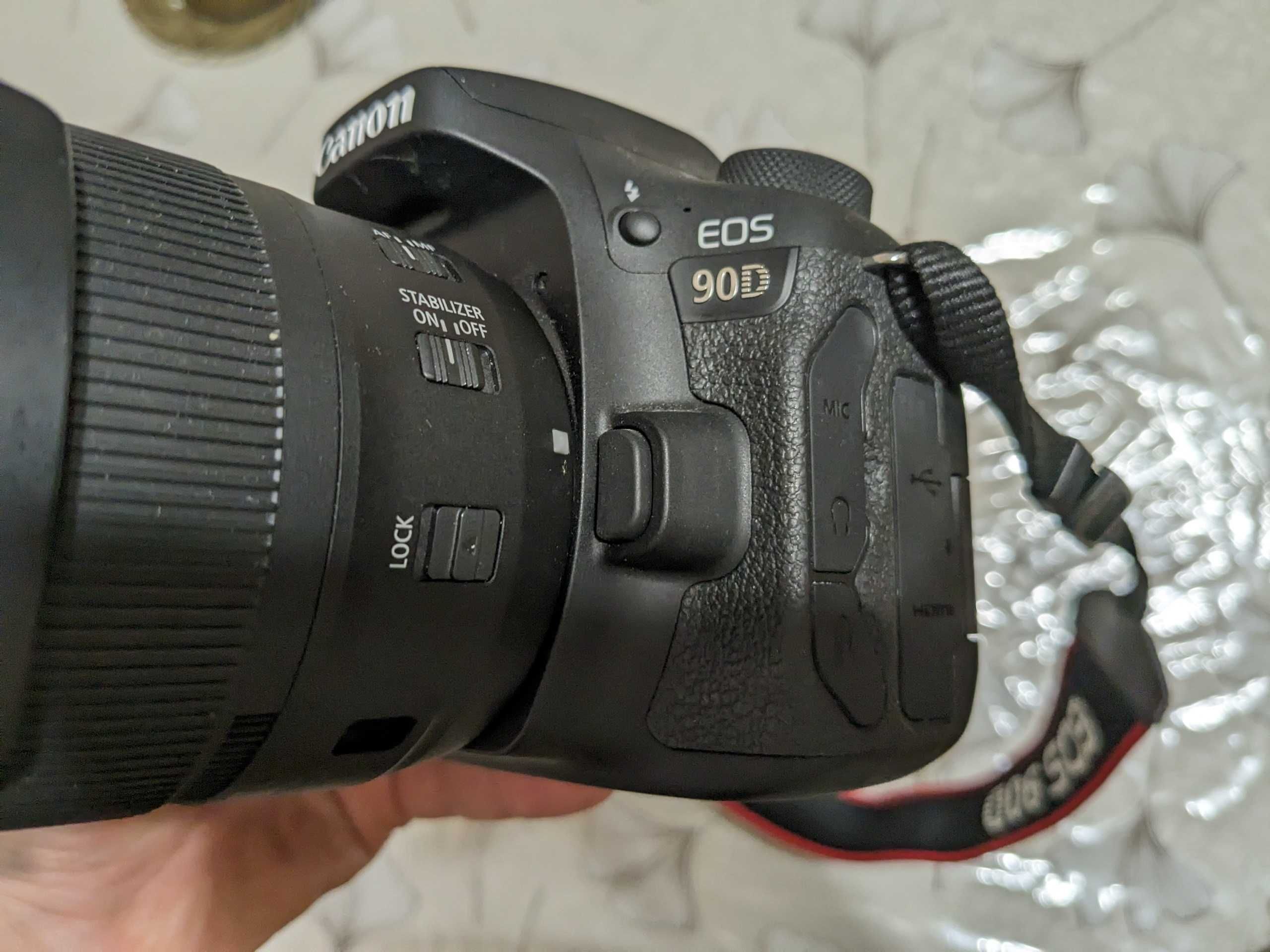 Фотоаппарат Canon EOS 90D c объективом EF-S 18-135 IS USM