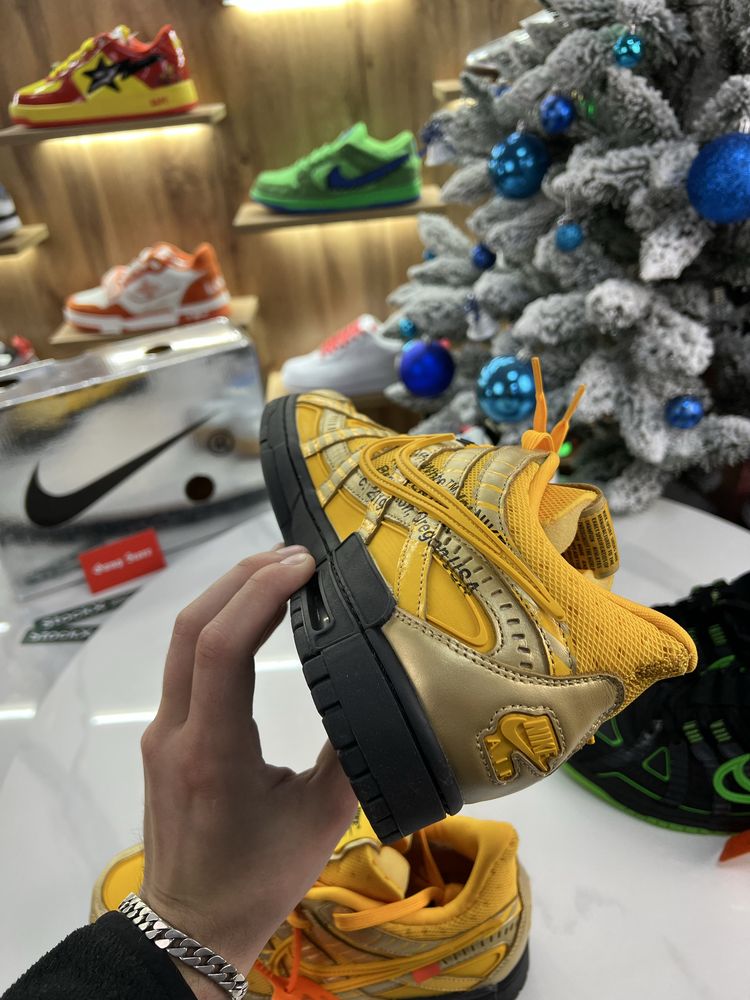 Кросівки Nike Dunk Low Rubber x Off-White Yellow