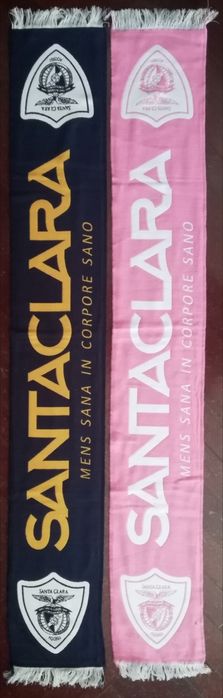 2 Cachecóis do Santa Clara do acores