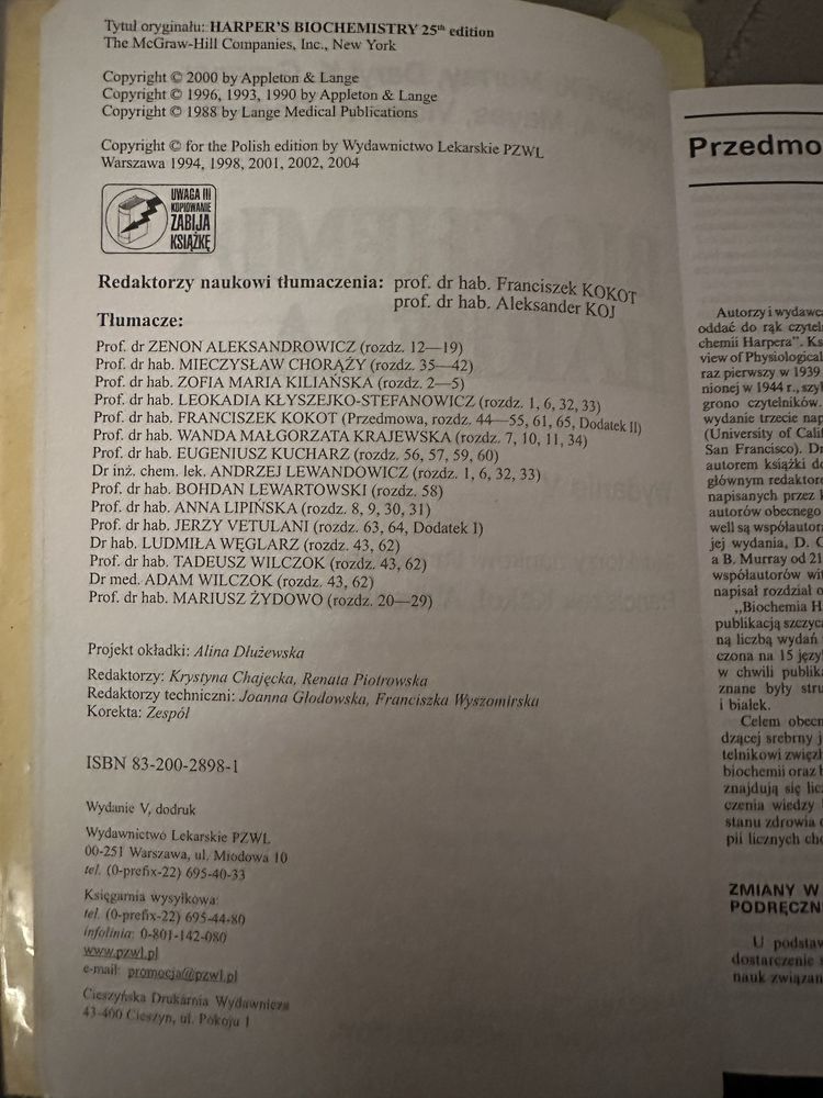 Biochemia Harpera wyd. V