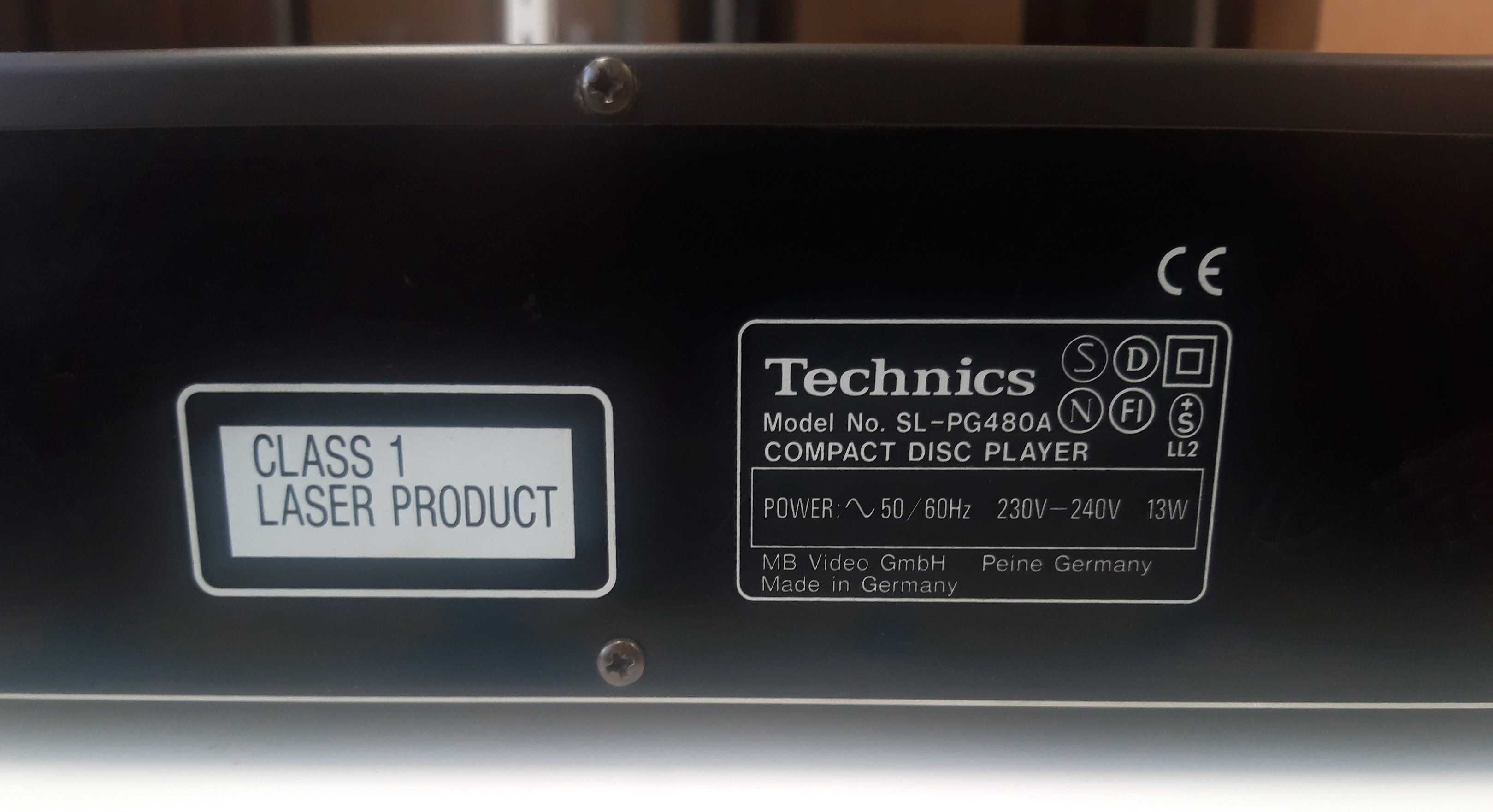 Technics SL-PG 480A