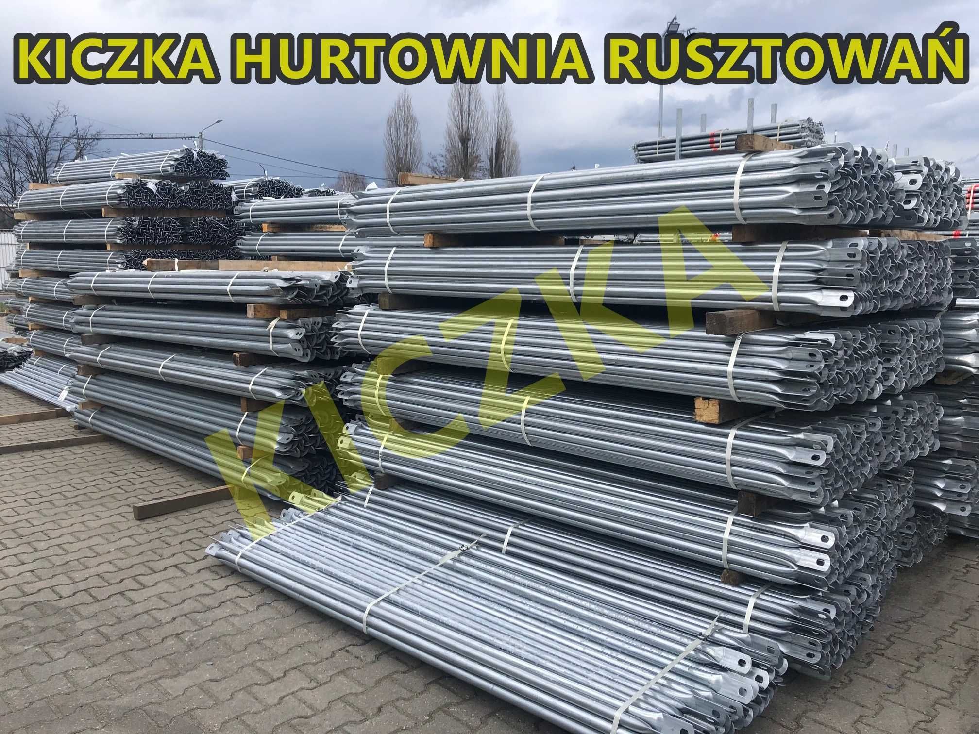 RUSZTOWANIA Elewacyjne RUSZTOWANIE Typ Plettac 8,5m x 30m - HURTOWNIA