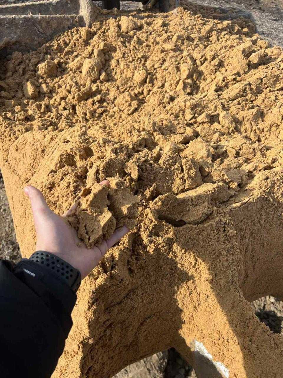 Пісок Бориспіль, річковий пісок, яружний песок