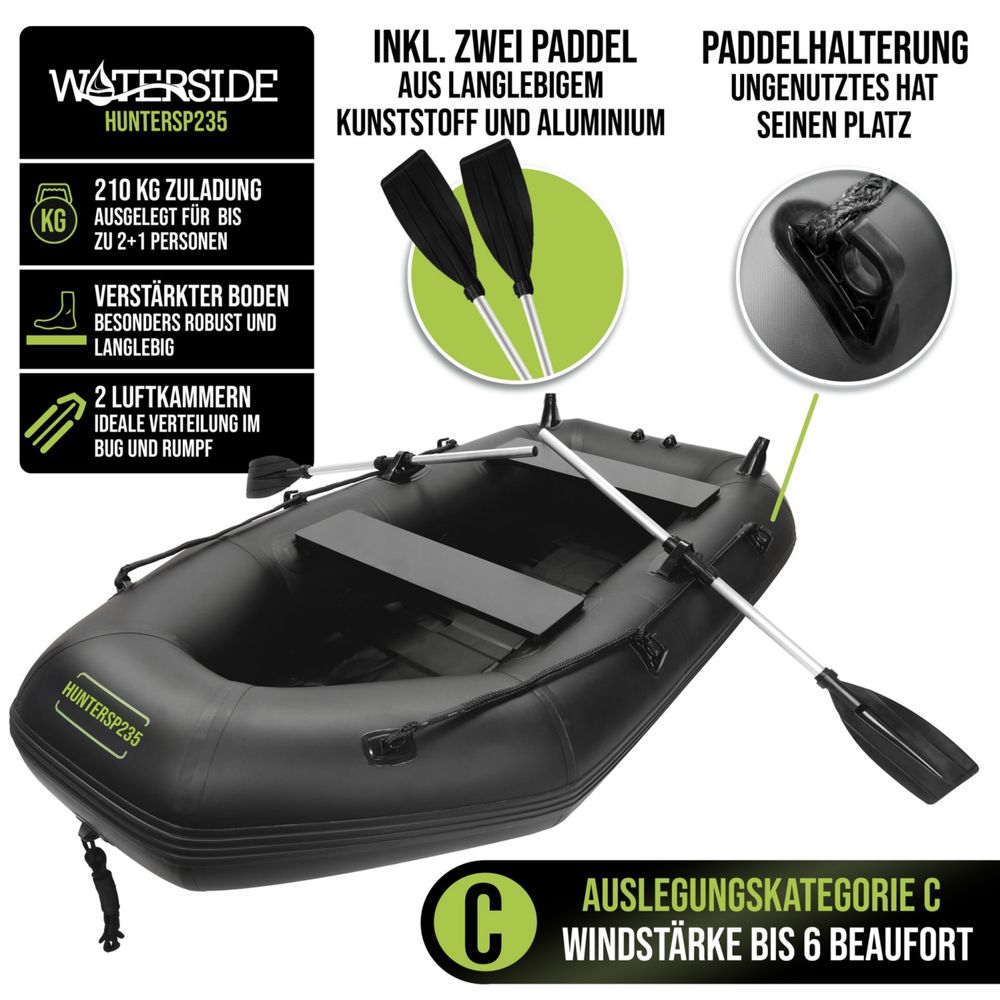 Eurocatch Fishing Waterside hunter ponton SP 235 | łódź rybacka