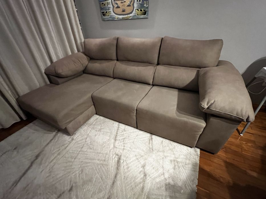 Sofá Chaise Longue microfibra