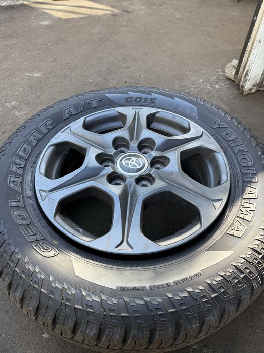 Резина+Диски Тайота 265 65 18 Yokohama A/T